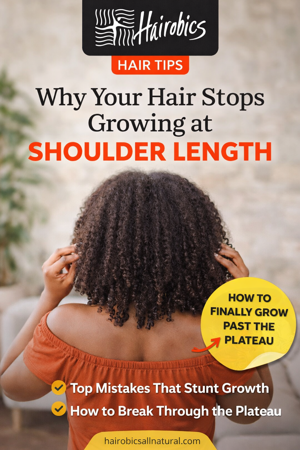 Why Your Hair Stops Growing at Shoulder Length - Hairobics All Natural