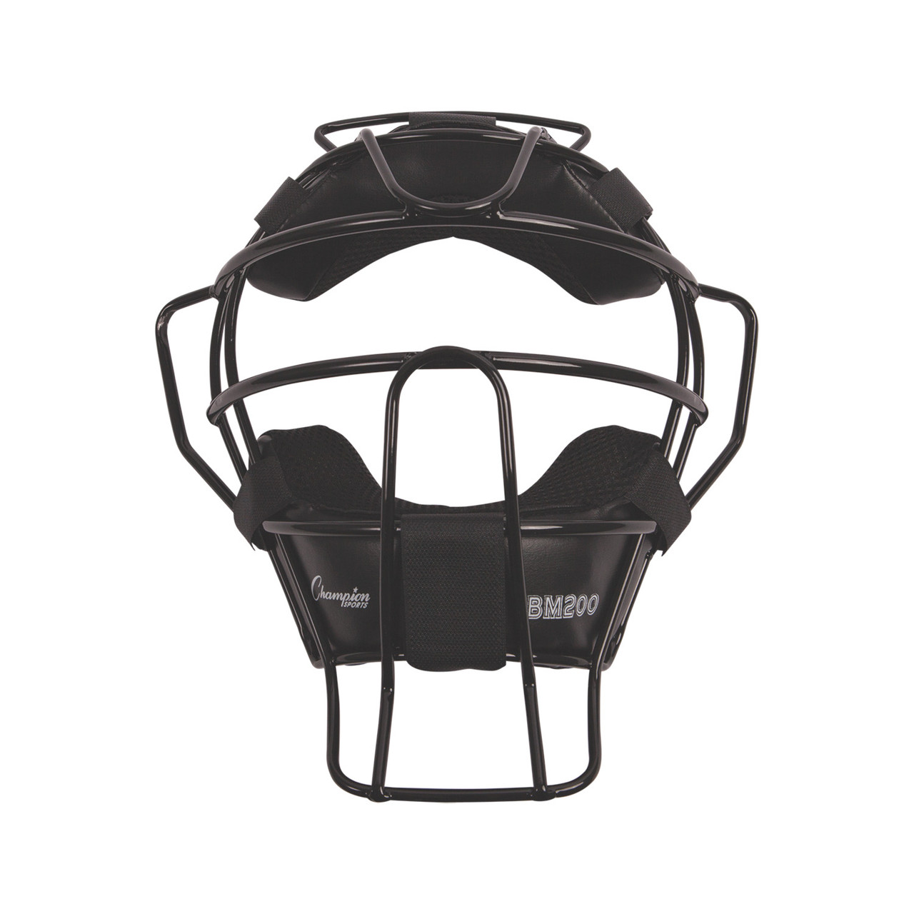 Masque d'attrape-baseball en alliage léger avec rembourrage doux, housse de protection réglable pour adultes et enfants, compétitions amateurs professionnelles (noir