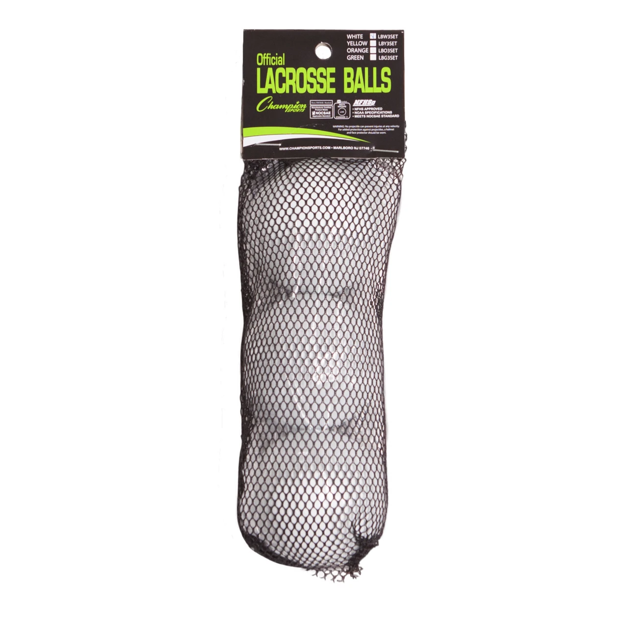 LACROSSE BALL SET - Champion Sports