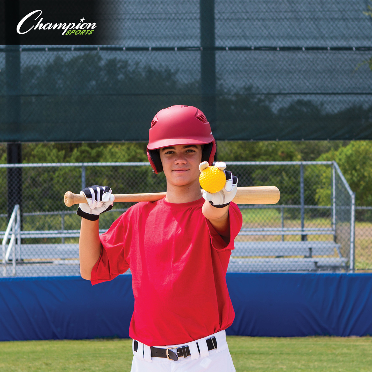 Champion Sports Pitching Machine Softballs - Thumbnail 3