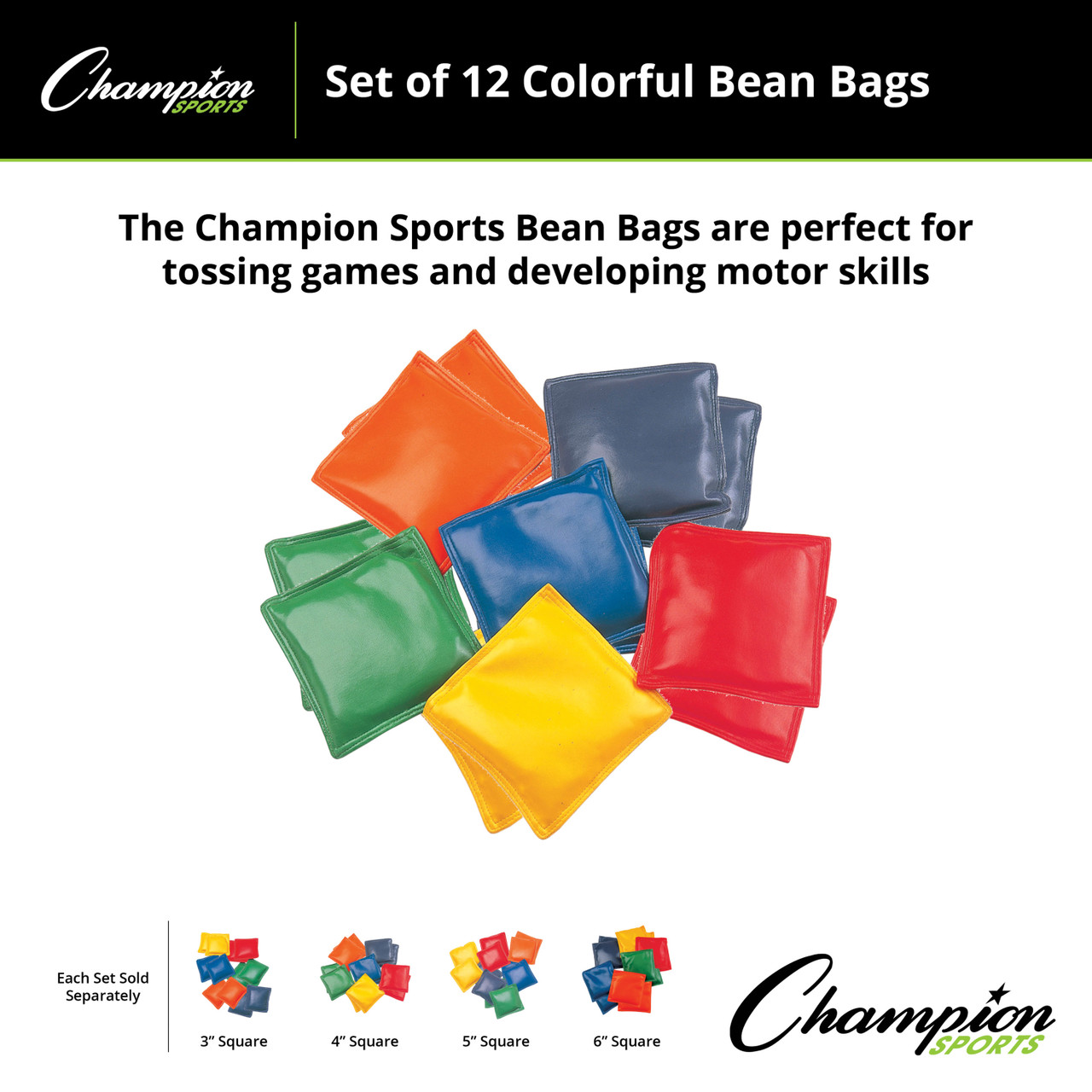 BEAN BAGS, SET OF 12 - Champion Sports