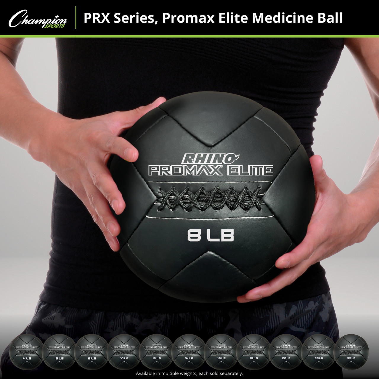 RHINO PROMAX ELITE MEDICINE BALL - Champion Sports