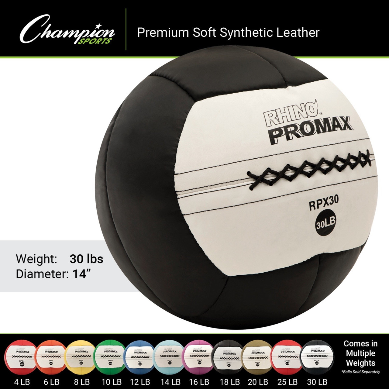 RHINO PROMAX WALL BALL - Champion Sports