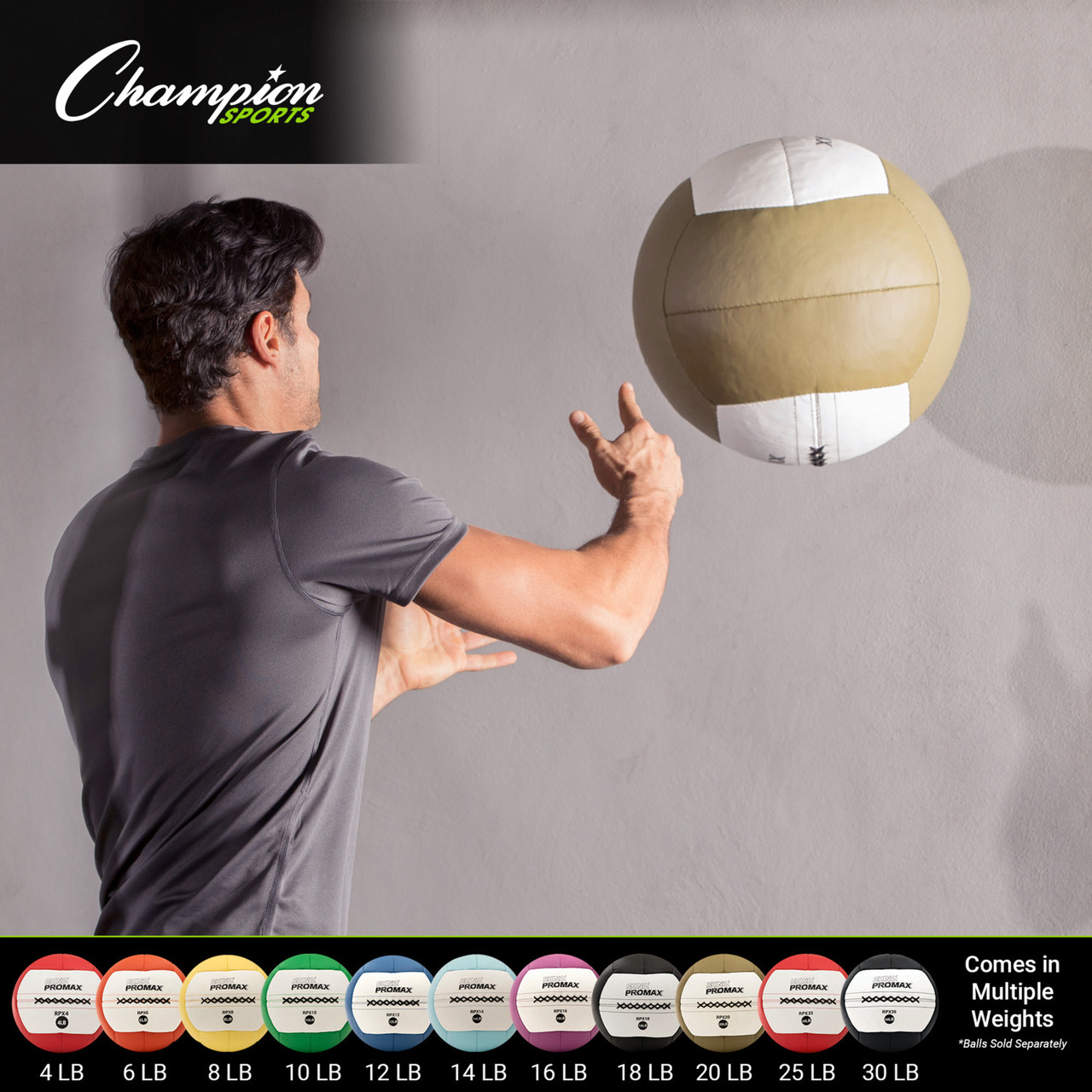 RHINO PROMAX WALL BALL - Champion Sports