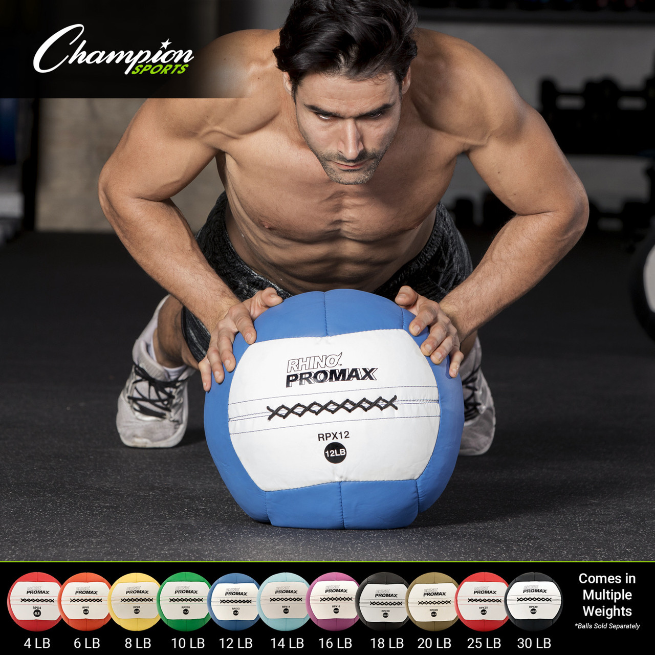 RHINO PROMAX WALL BALL - Champion Sports