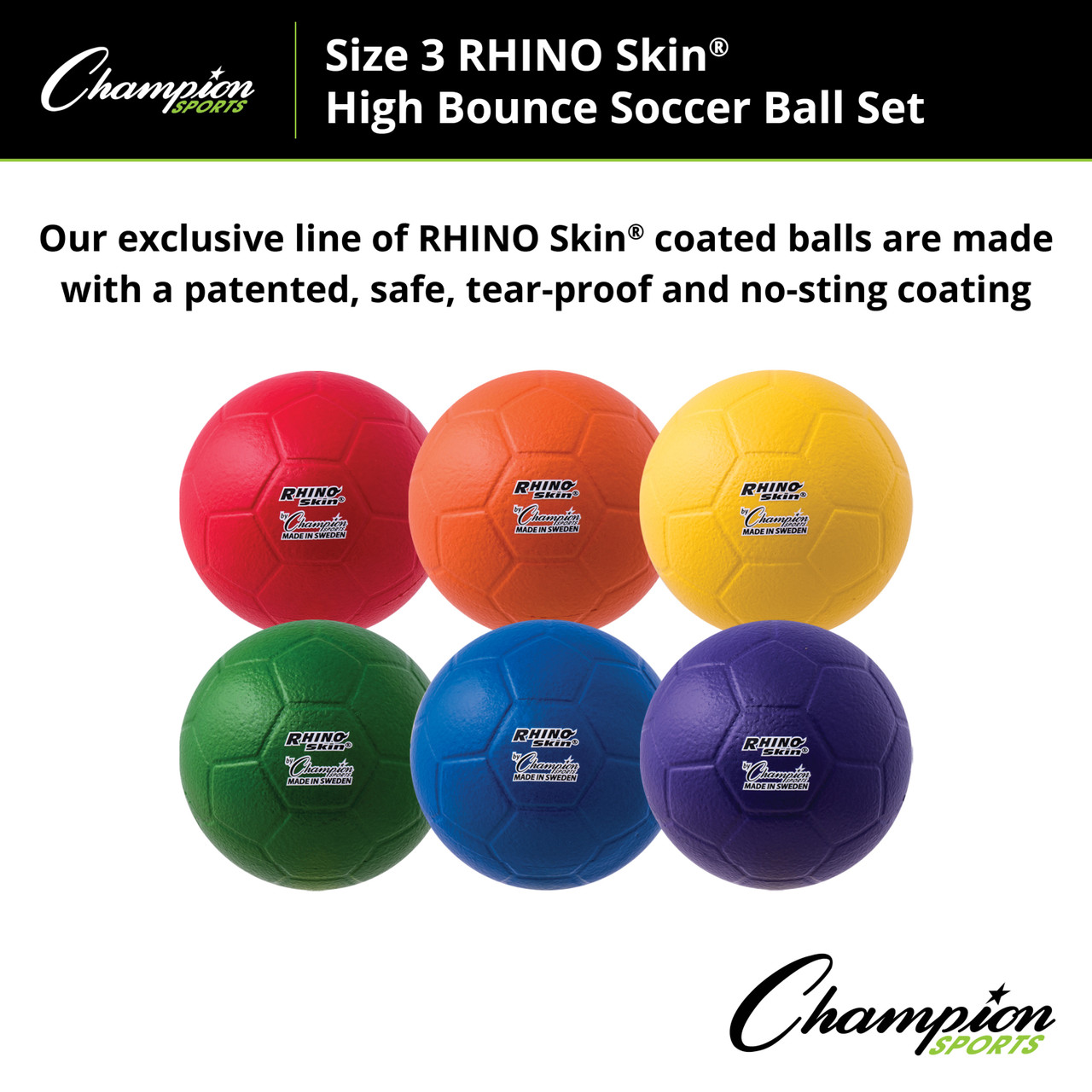 RHINO Skin Soccer Ball - Thumbnail 2