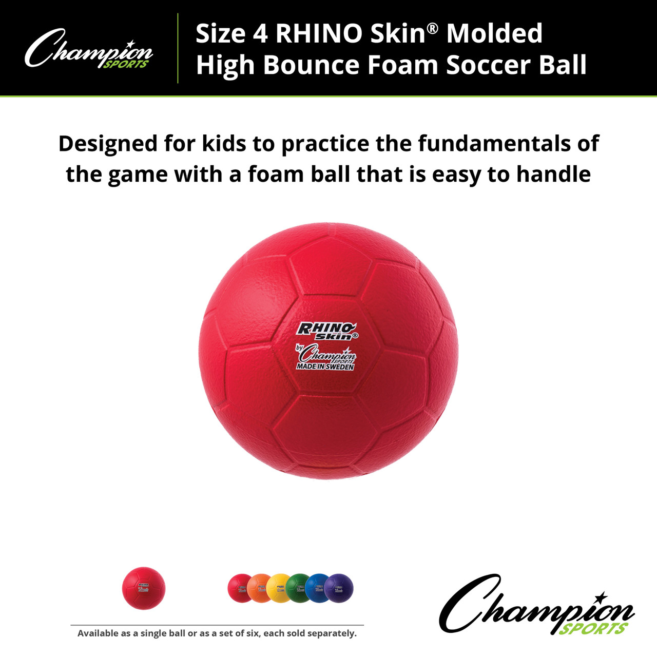 RHINO Skin Soccer Ball - Thumbnail 5