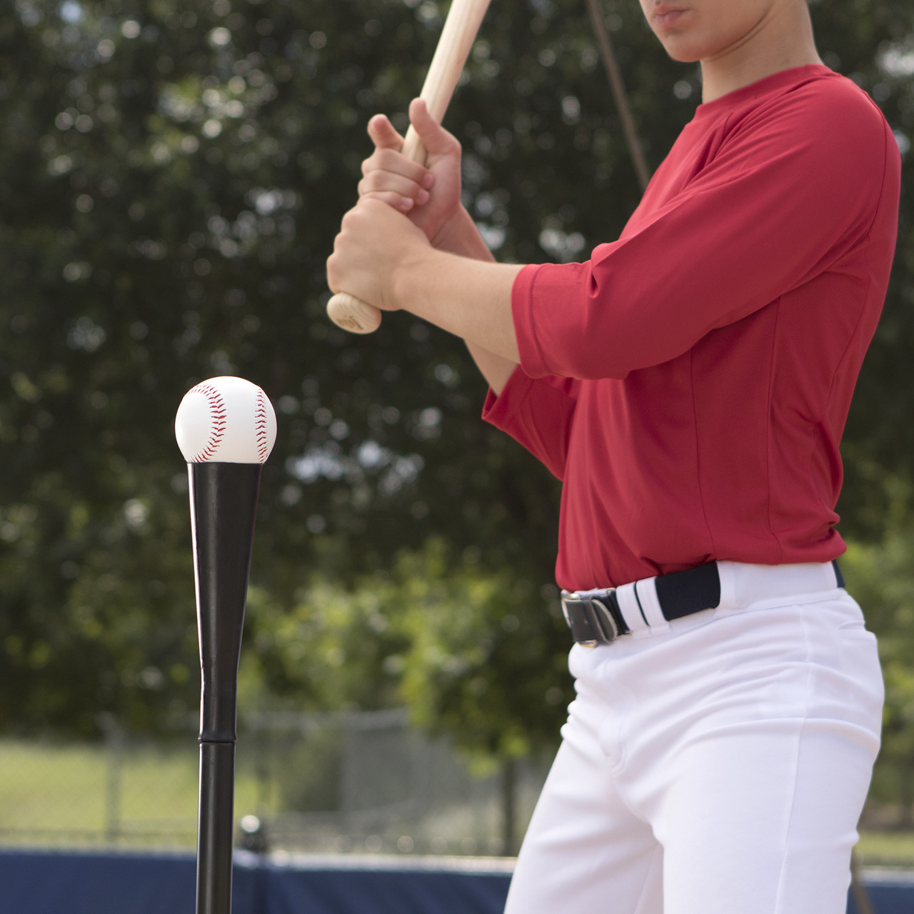 Tanner Batting Tee Tee De Frappe (batting Tee) Portable Pour Baseball/ softball - Noir/argent - Marque Jascopro Support Frappe Baseball Softball