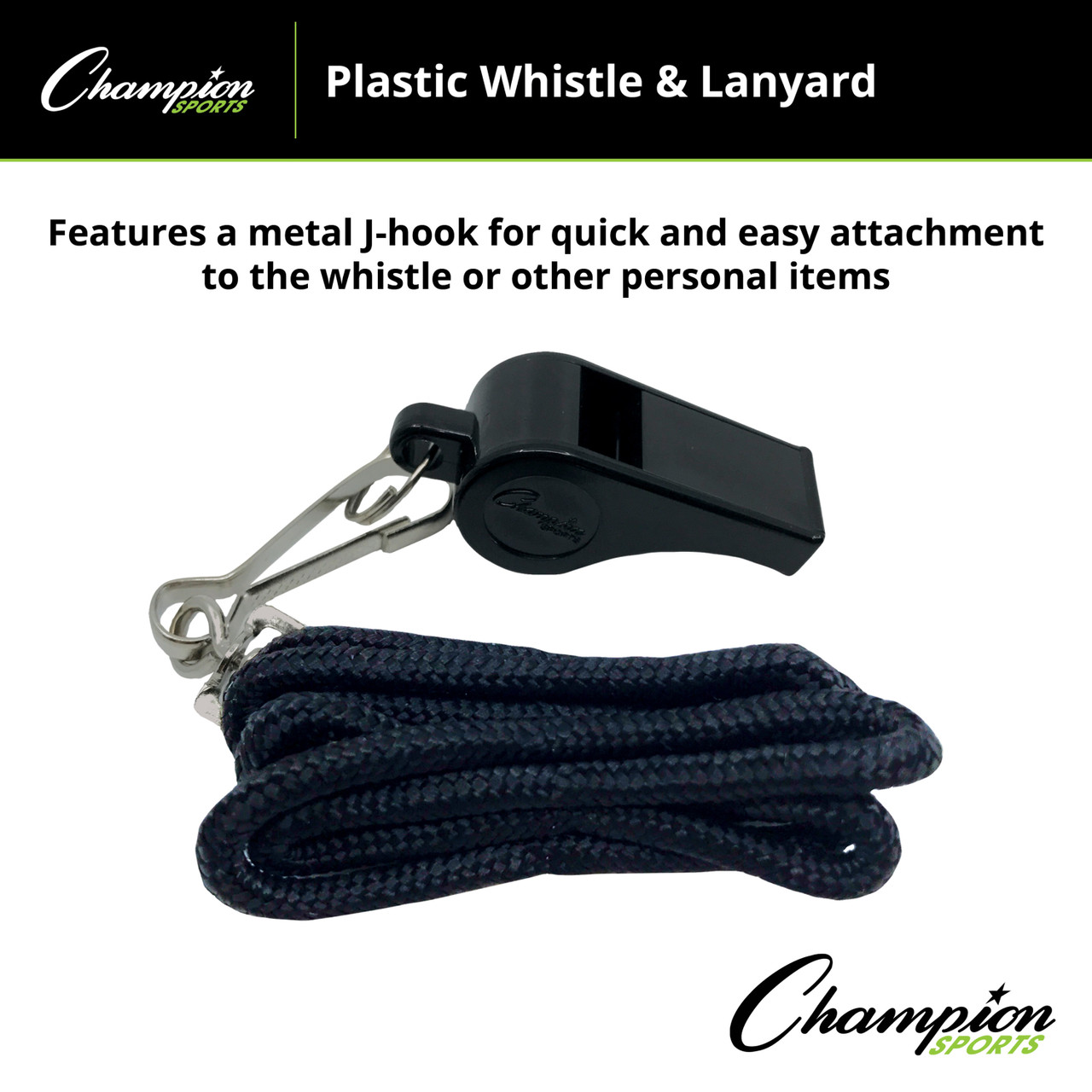 WhistlePig 10年 & Canadian Club 20年 セット PLASTIC WHISTLE AND LANYARD - Champion Sports