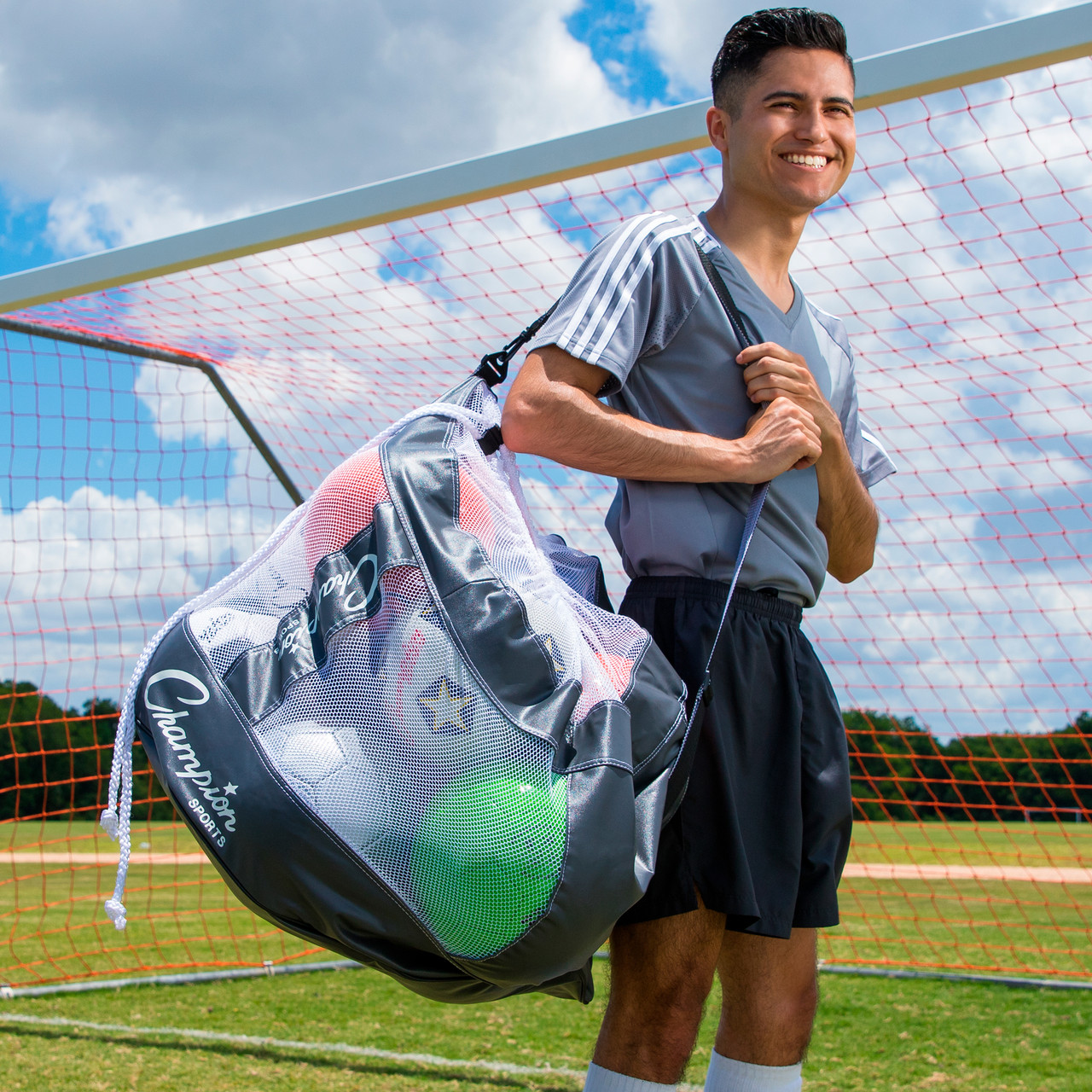 DELUXE SOCCER BALL BAG - Champion Sports