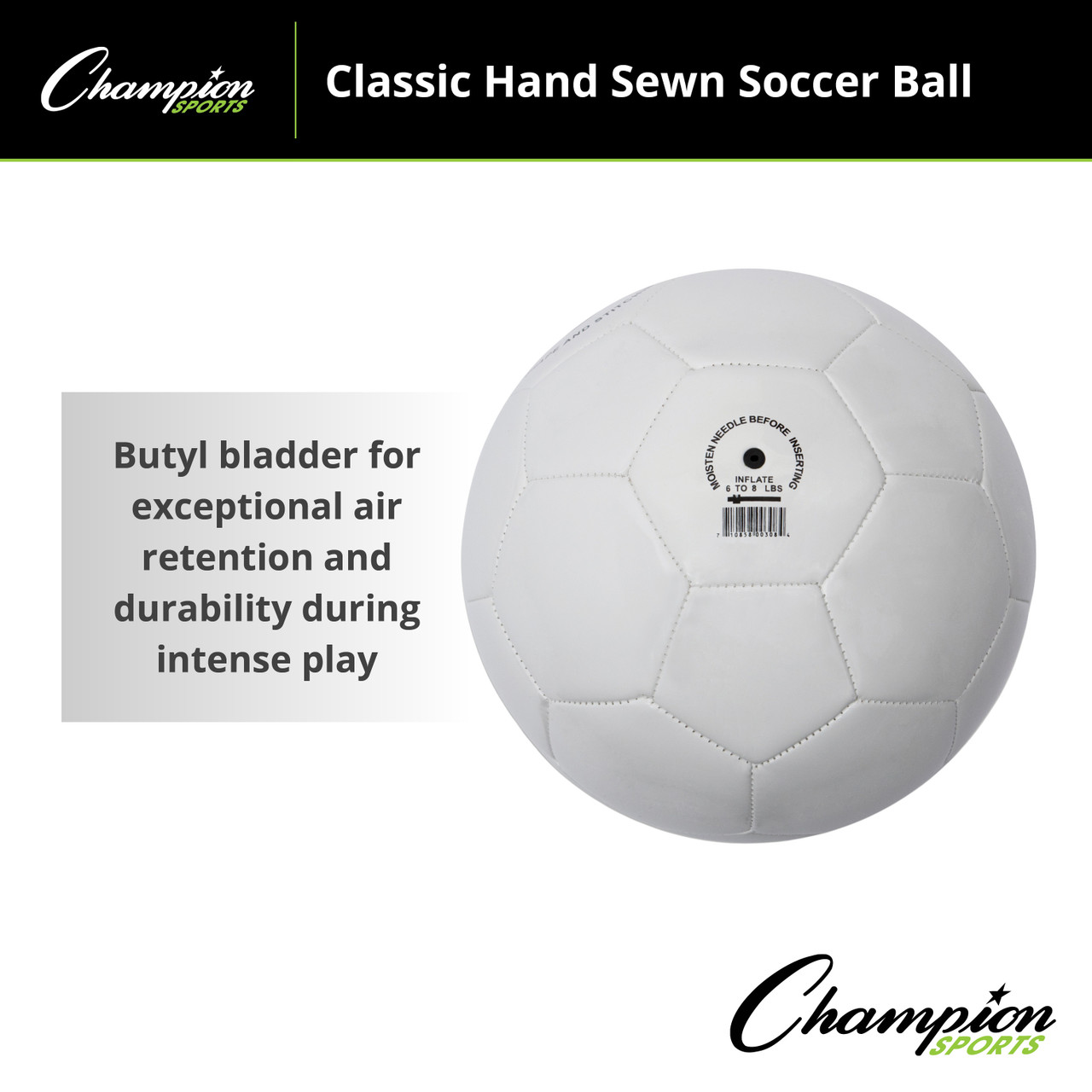 Champion Sports Soccer Ball - Thumbnail 5
