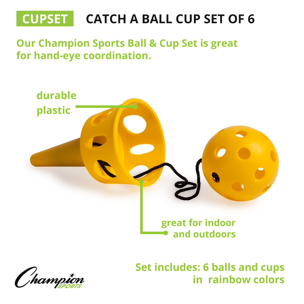 CATCH-A-BALL SET - Champion Sports