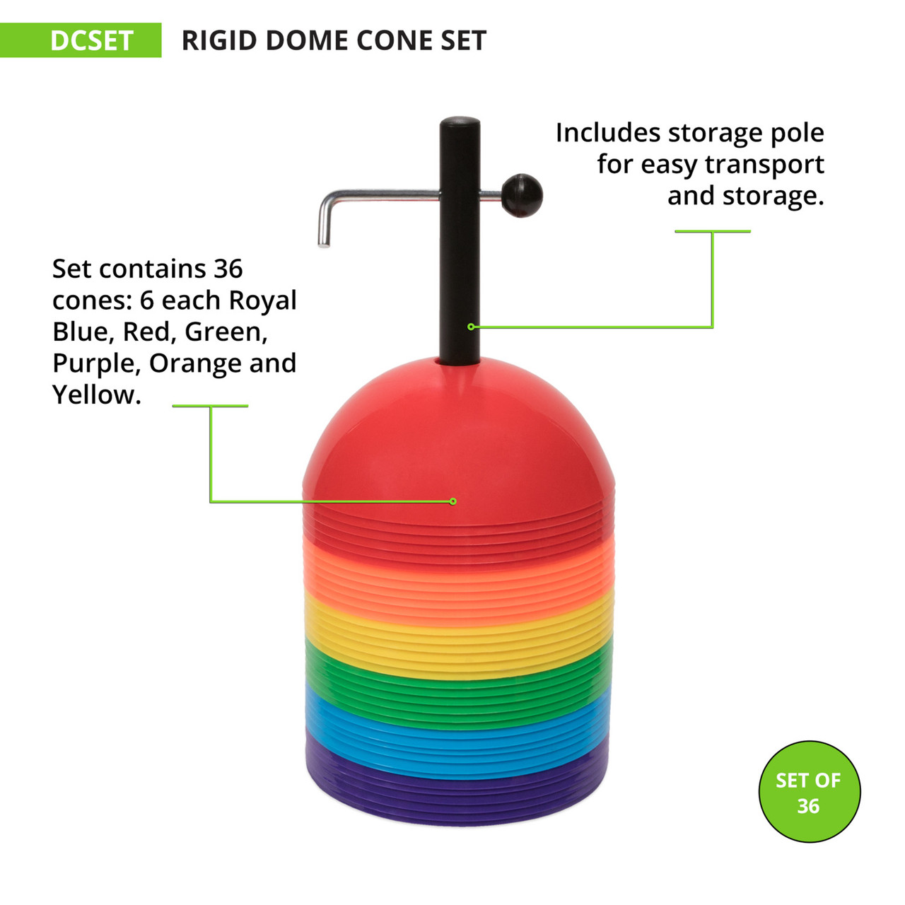 Rigid Dome Cone Set - Thumbnail 2