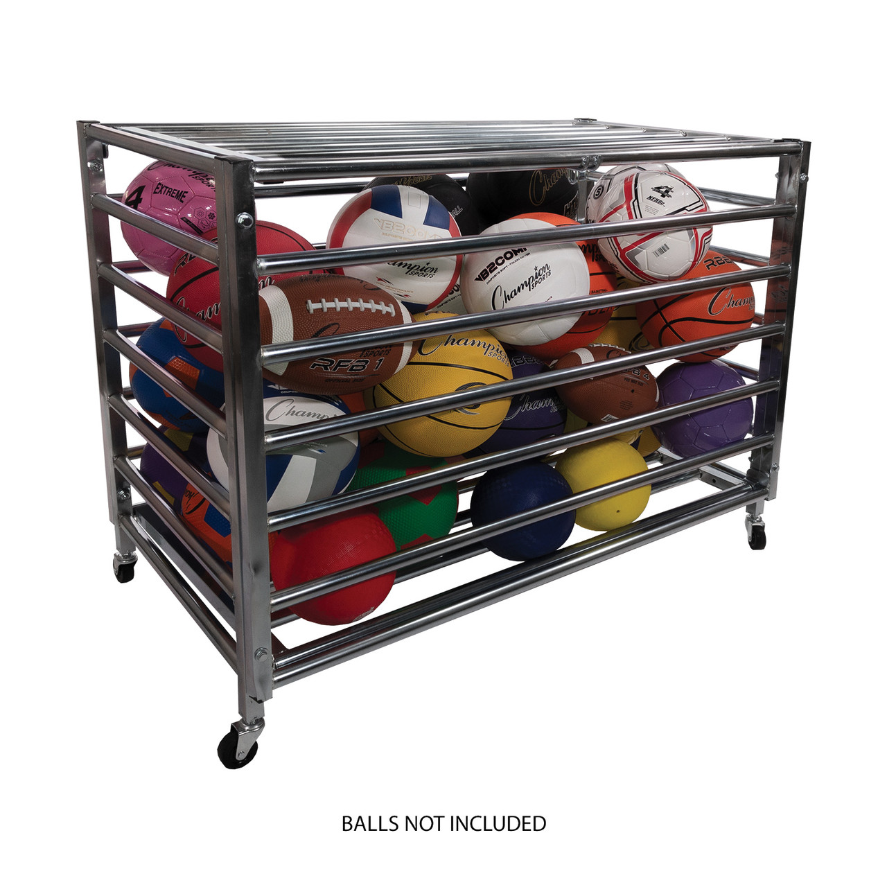 HEAVY-DUTY LOCKABLE BALL LOCKER - Champion Sports