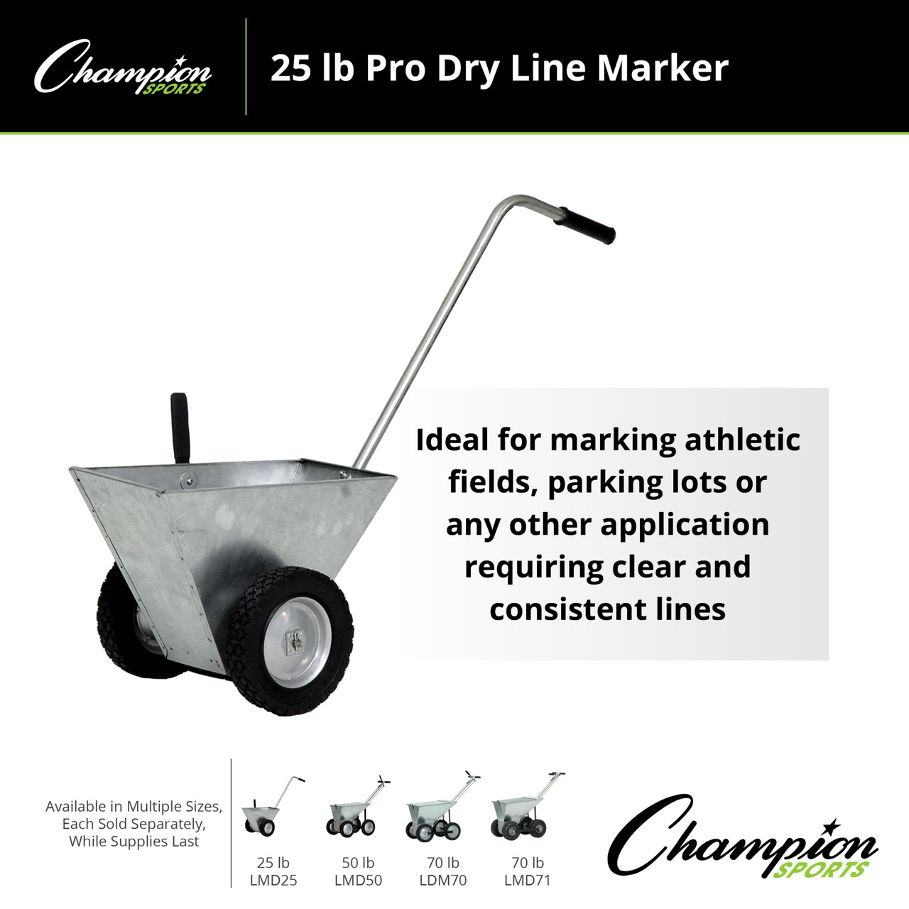 25 LB PRO DRY LINE MARKER - Champion Sports
