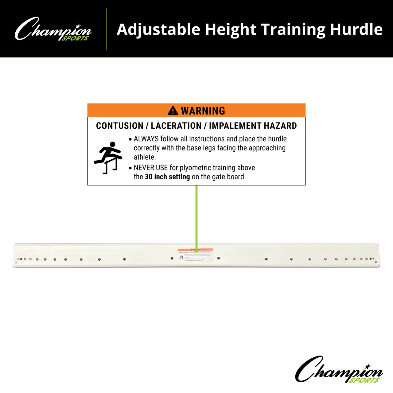 Champion Sports Training Hurdle - Thumbnail 5
