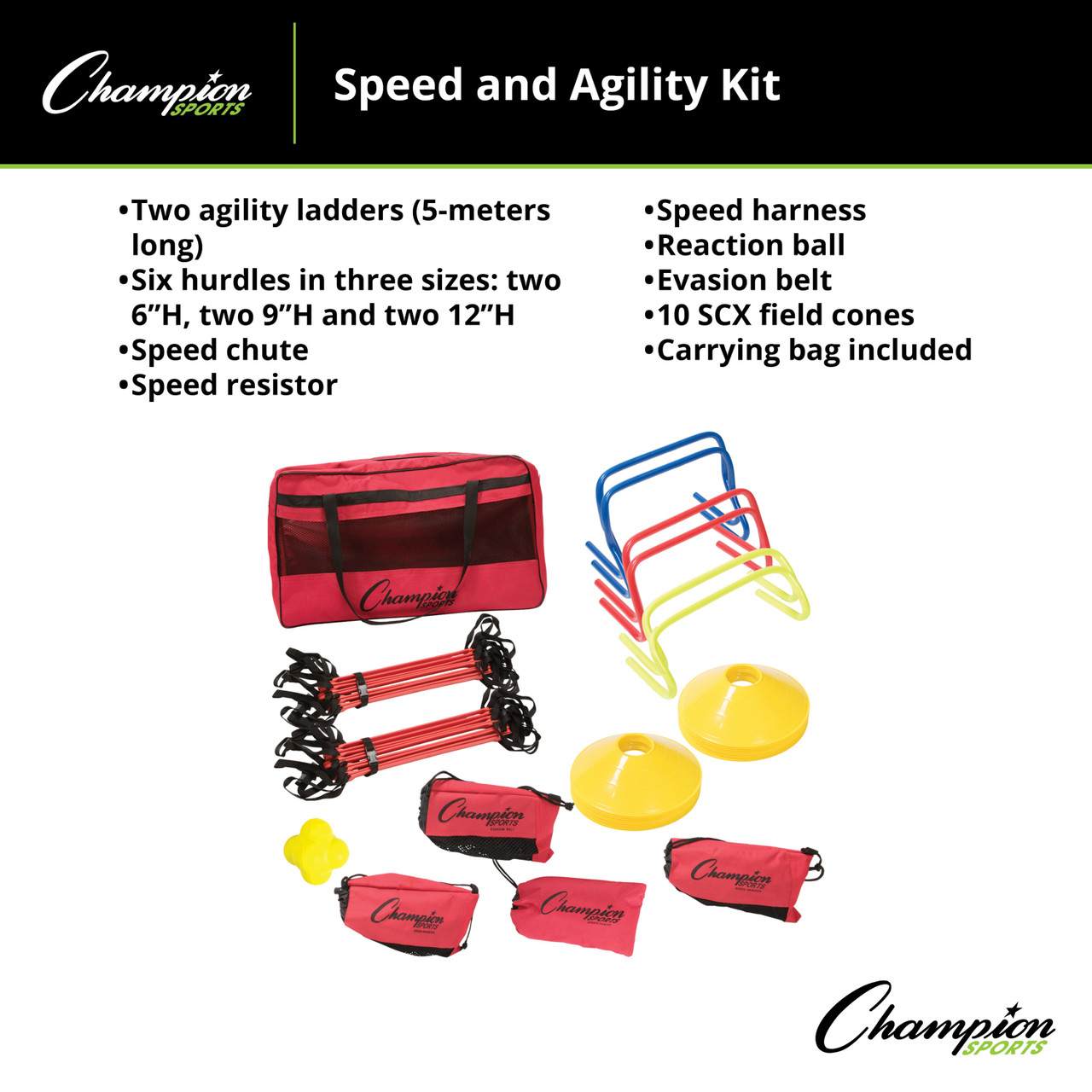 SPEED AND AGILITY KIT - Champion Sports