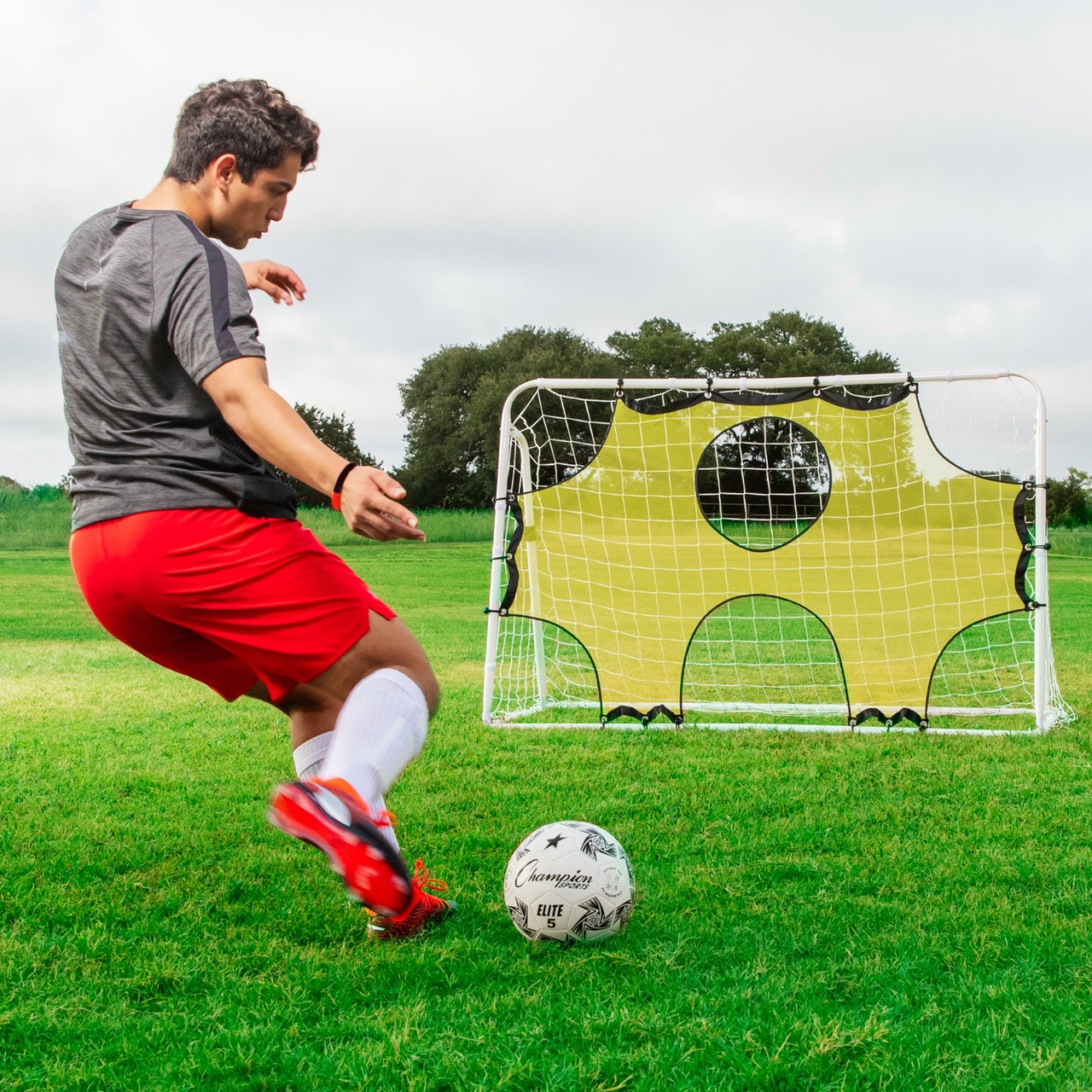 3-IN-1 SOCCER TRAINING GOAL - Champion Sports 3-IN-1 SOCCER TRAINING GOAL - Champion Sports