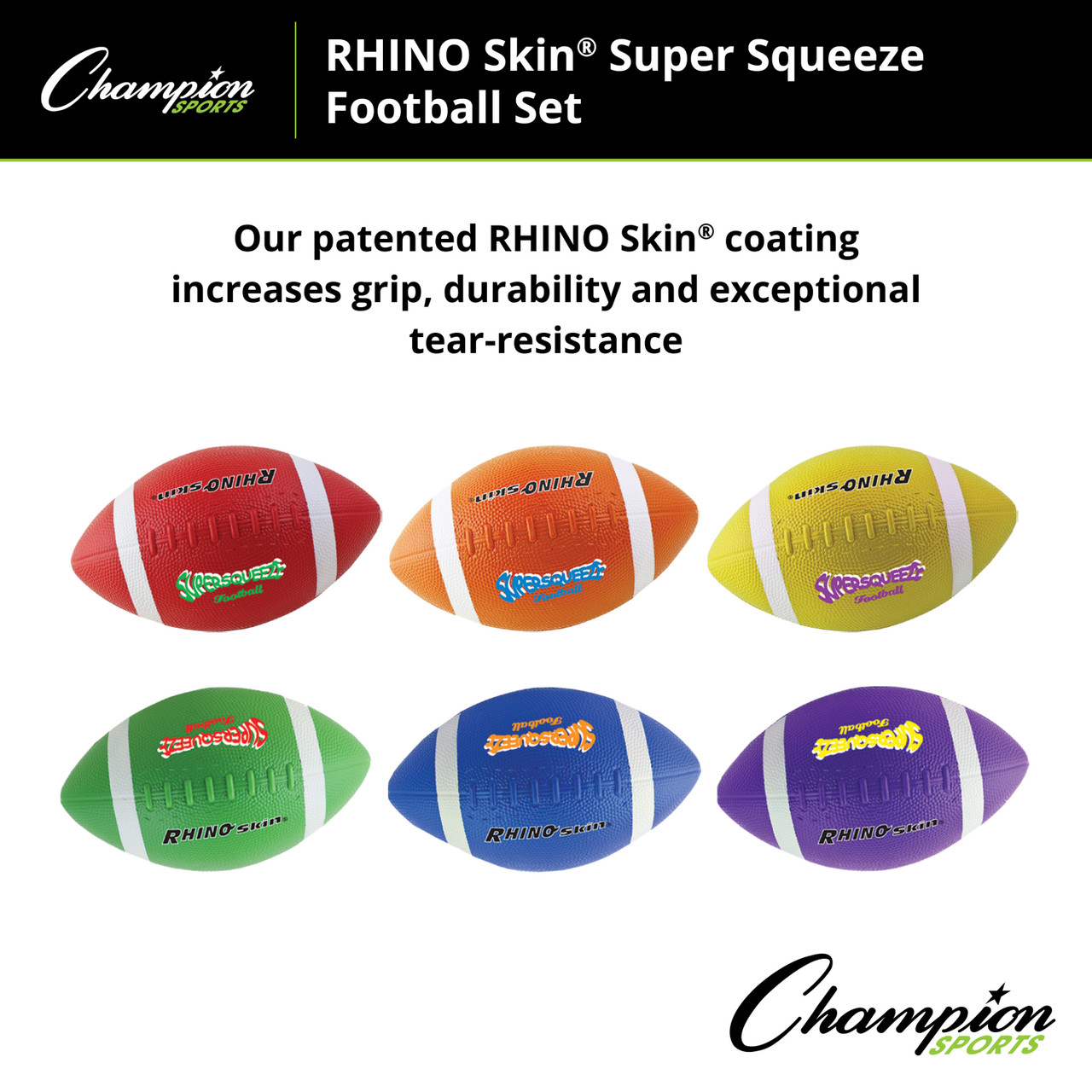 RHINO SKIN Super Squeeze Football - Thumbnail 5
