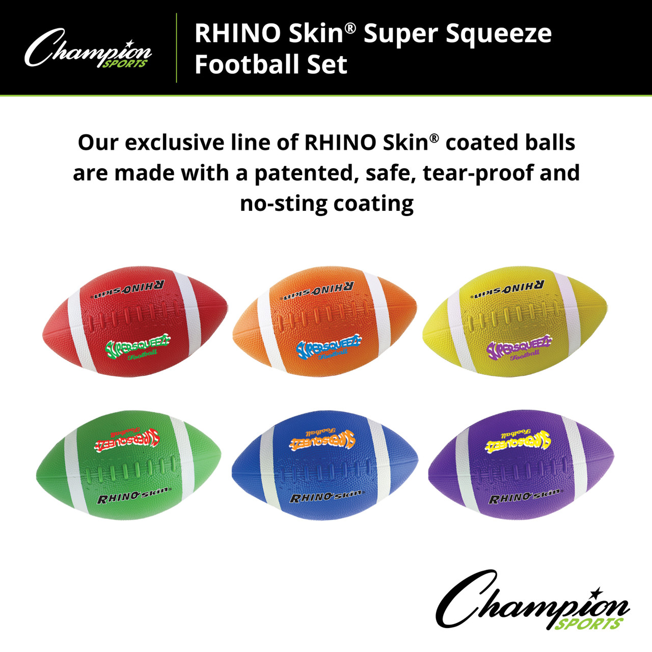 RHINO SKIN Super Squeeze Football - Thumbnail 4