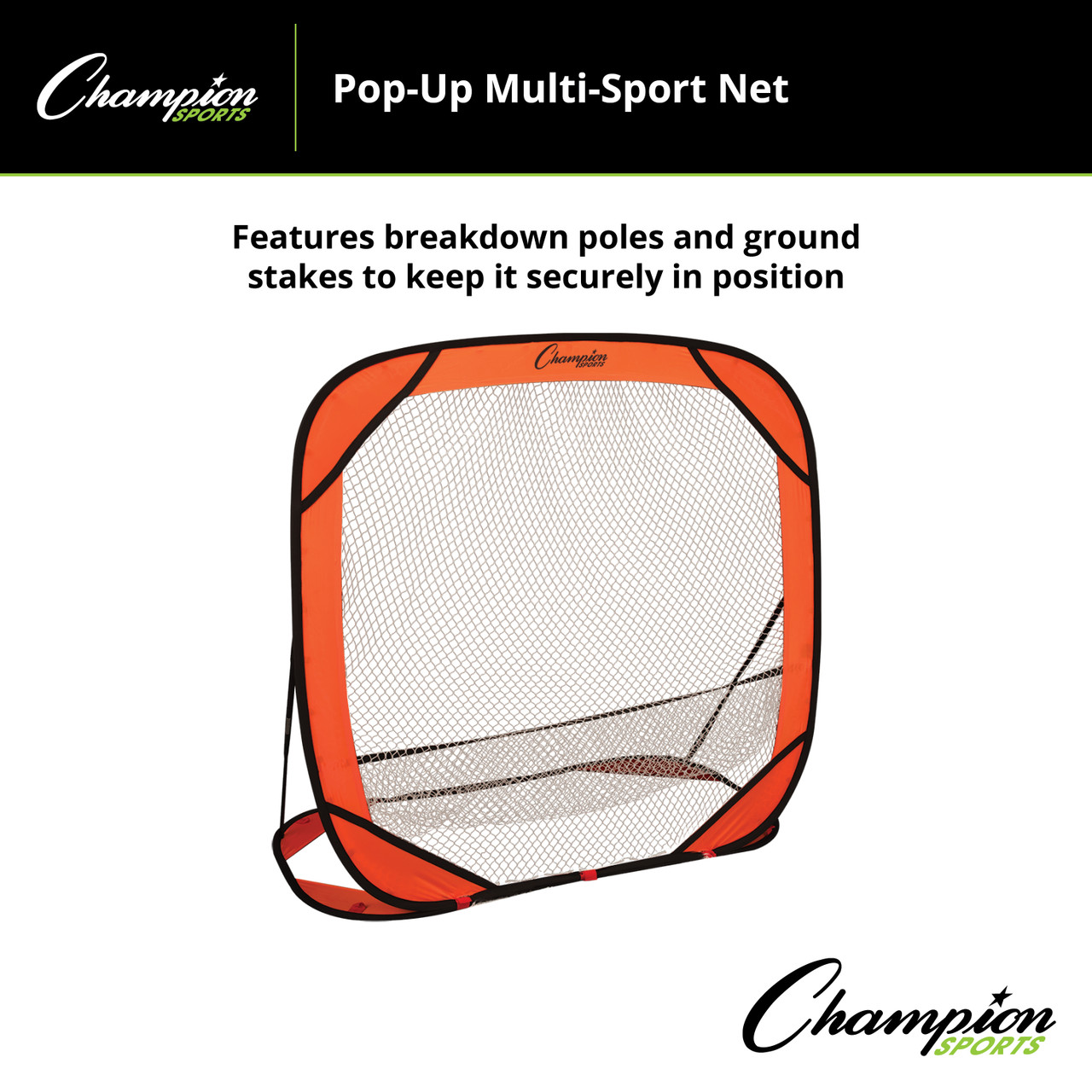 MULTISPORT POP-UP NET - Champion Sports