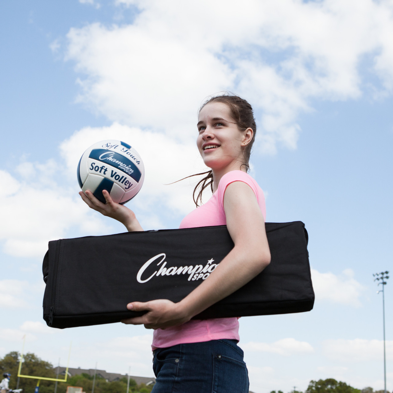 DELUXE VOLLEYBALL SET - Champion Sports