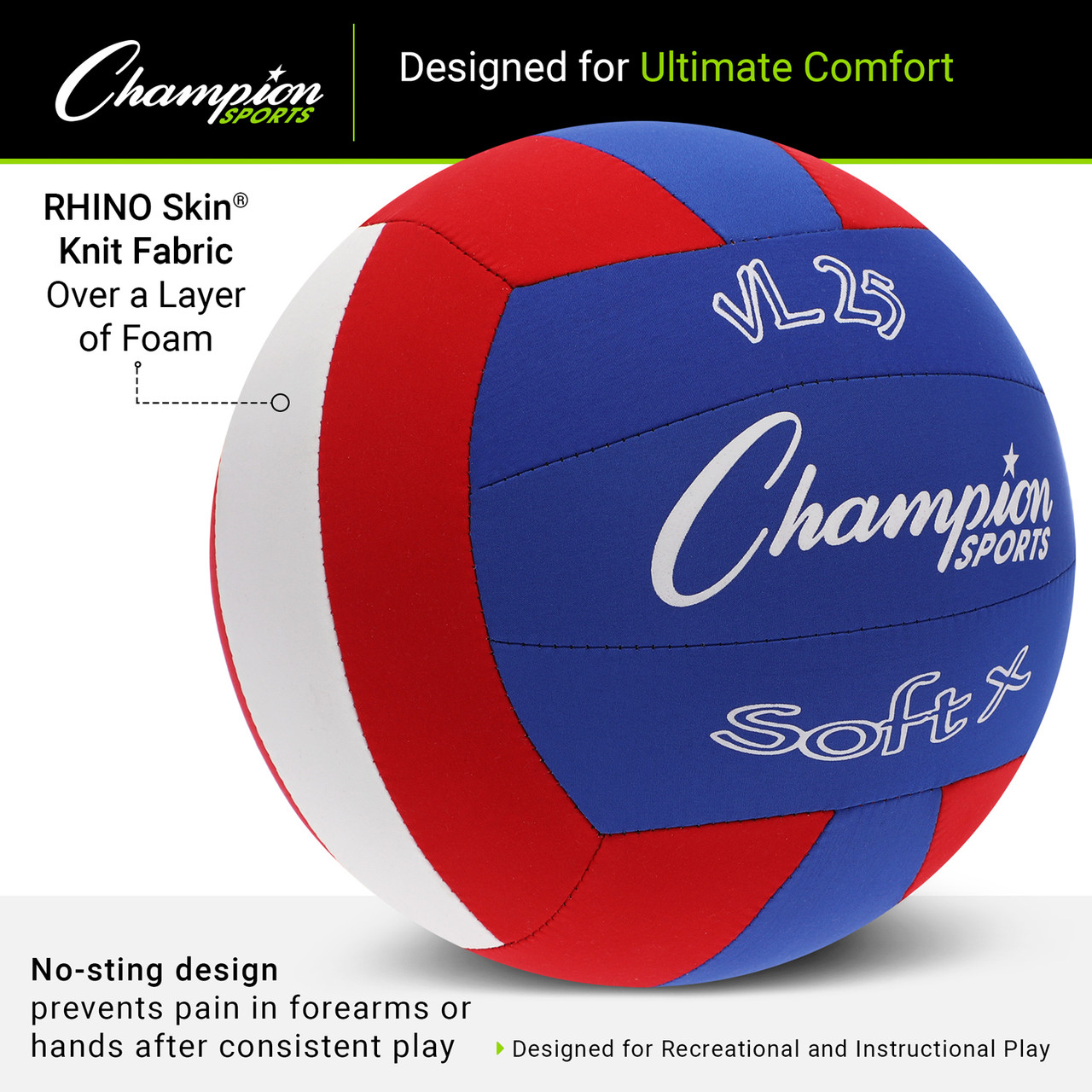 RHINO Skin Volleyball - Thumbnail 2