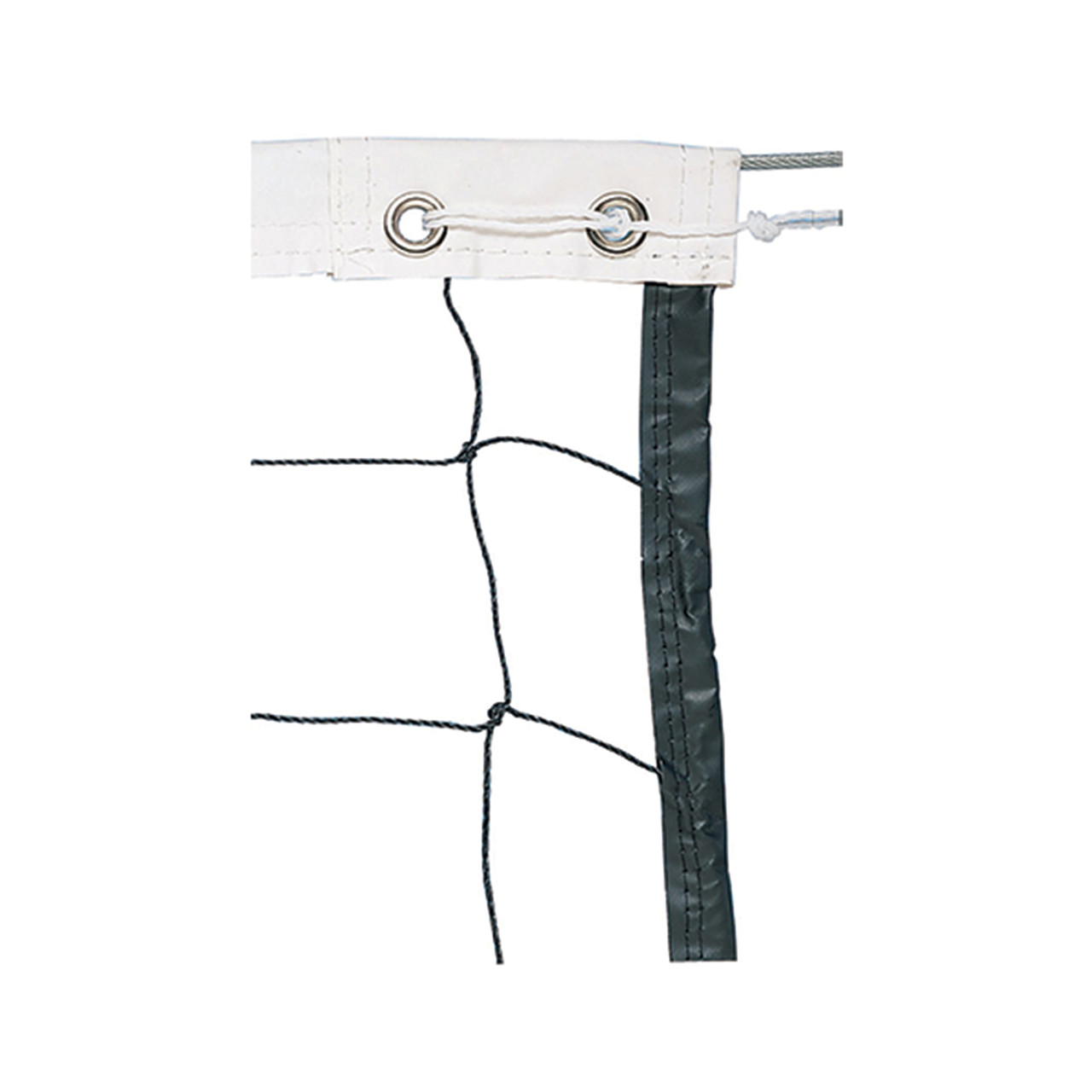 2.6 MM VOLLEYBALL NET WITH STEEL CABLE, VN100 - Champion Sports