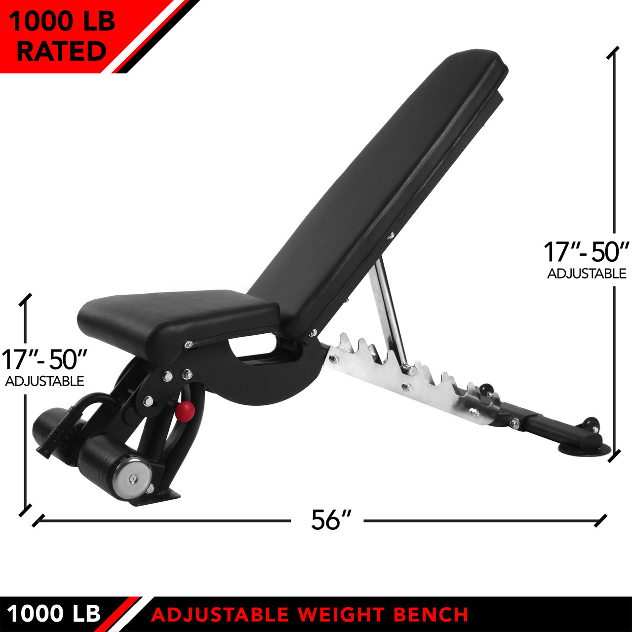 ADJUSTABLE WEIGHT BENCH - Champion Sports