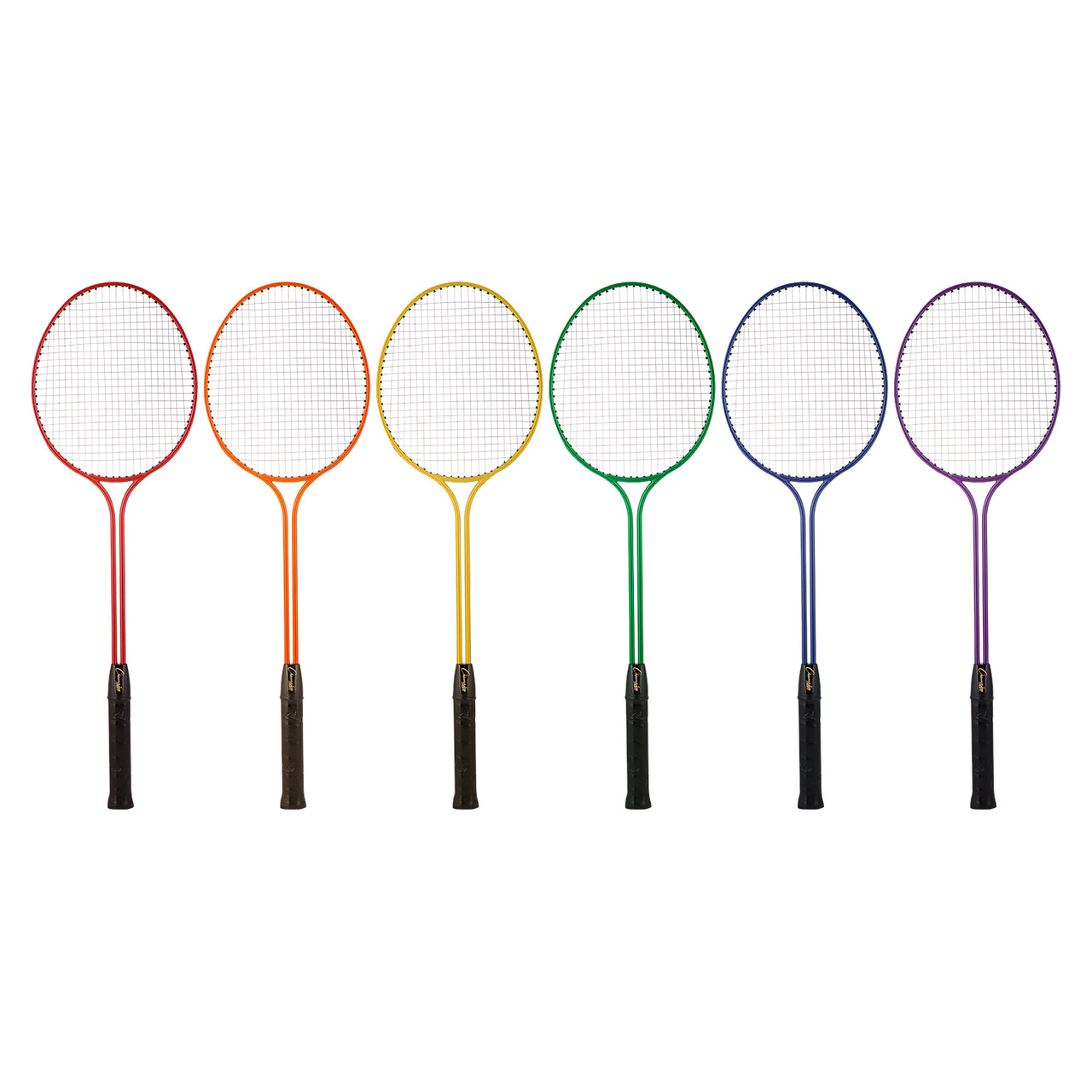 TWIN TEMPERED STEEL SHAFT AND FRAME BADMINTON RACKET