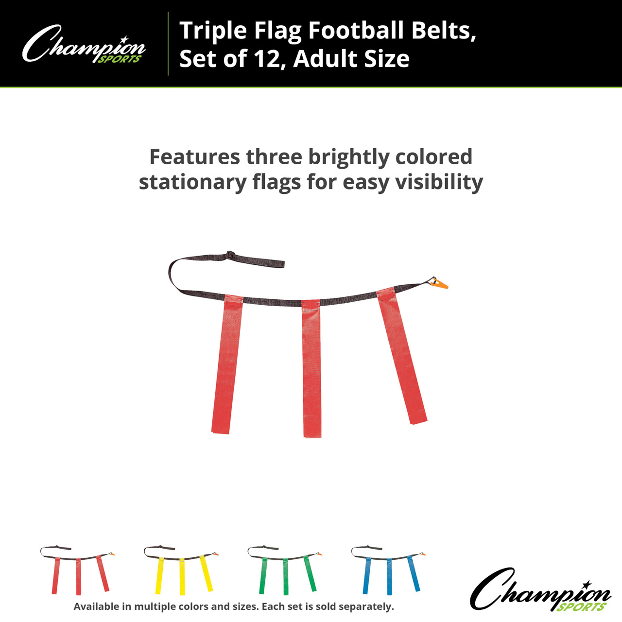 Champion Sports TFF Flag Football Set - Thumbnail 5