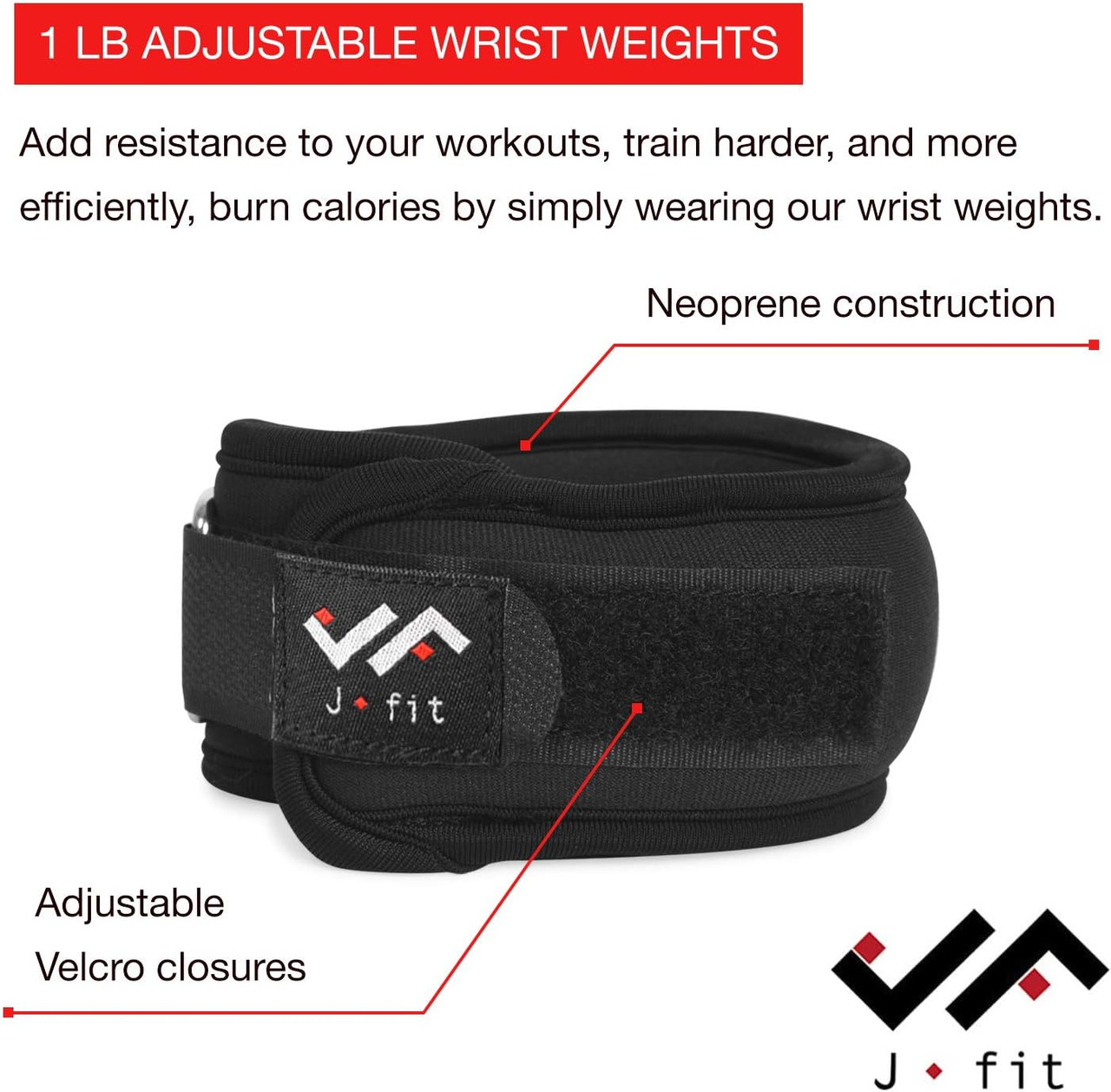 ADJUSTABLE WRIST/ANKLE WEIGHTS - Champion Sports