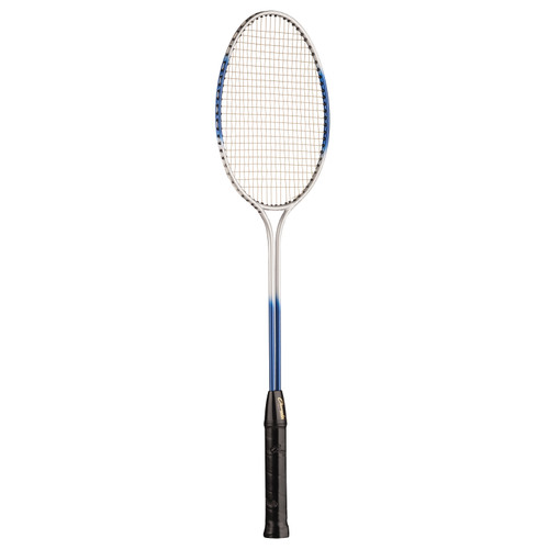 BEGINNER TEMPERED STEEL TWIN SHAFT BADMINTON RACKET WITH