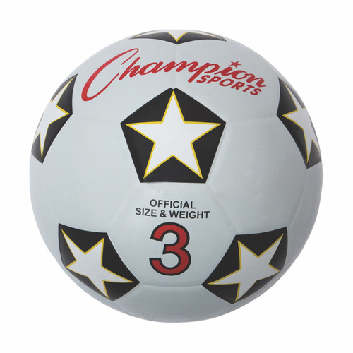 RUBBER COVER SOCCER BALL - Champion Sports