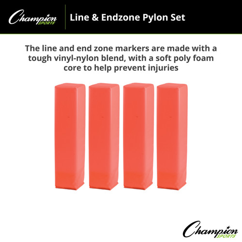LINE AND ENDZONE PYLON SET - Champion Sports