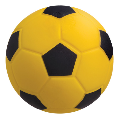 COATED HIGH-DENSITY FOAM SOCCER BALL