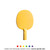 PLASTIC TABLE TENNIS PADDLE