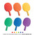 PLASTIC TABLE TENNIS PADDLE