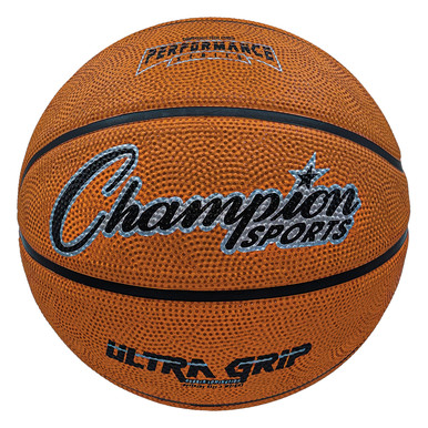 OFFICIAL SIZE ULTRA-GRIP BASKETBALL - Champion Sports