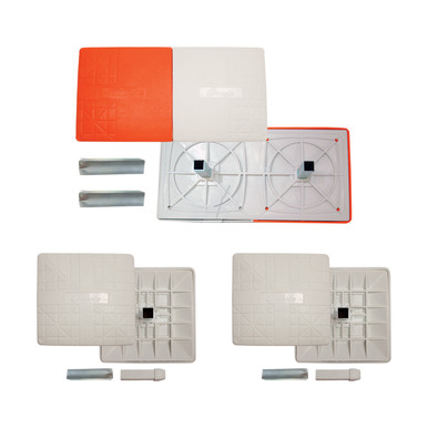 SQUADO Kit Set Chiavi A Bussola con CRICCHETTO 40 Pezzi GIRAVITE