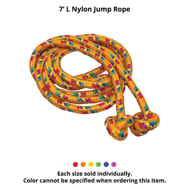 NYLON BRAIDED JUMP ROPE - Champion Sports