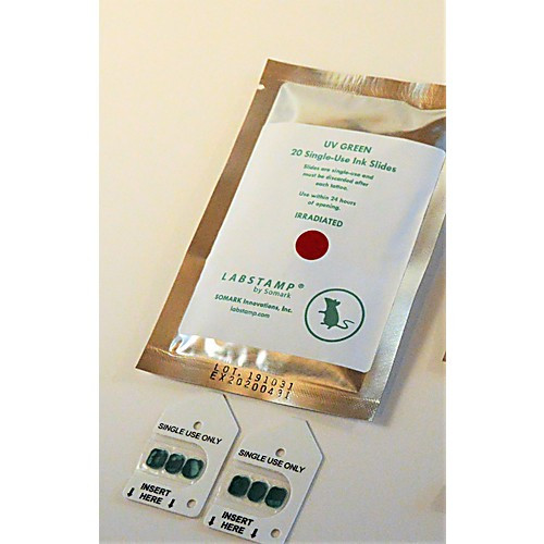 ELI Green Labstamp® Ink Slide