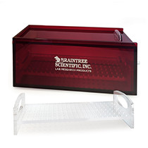 Gas Anesthetizing Box in red with cover