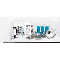 Digital Anesthesia System with Flat Surgical Bed & "H" Tank Regulator