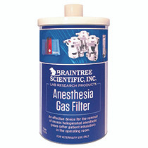 Braintree Scientific Charcoal Canister Anesthesia Gas Filter, Case of (8)