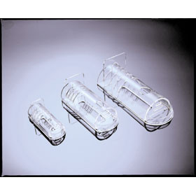 Flat Bottom Restrainer 2.5" dia x 6", 125-250gm rats