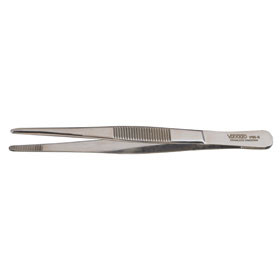 Delicate Specialty Dissection Forceps Tissue Forceps, Serrated, 5-1/8"