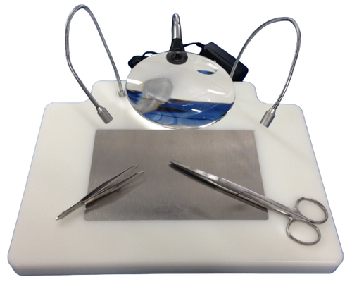 Grace Surgical Warming Board with LED & Magnifier