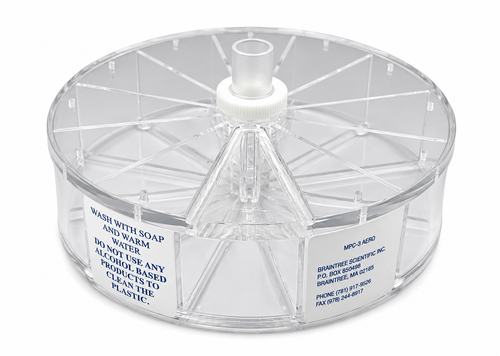 Mouse Pie Cage for Aerosol Delivery for Aerosol Delivery
