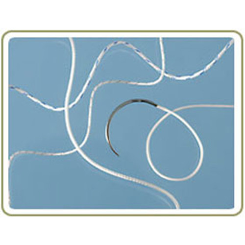 Silk Suture Reverse Cutting, 3/8 circle 3-0, 18"L